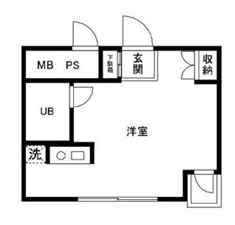 東京都文京区春日１丁目 賃貸マンション 1R