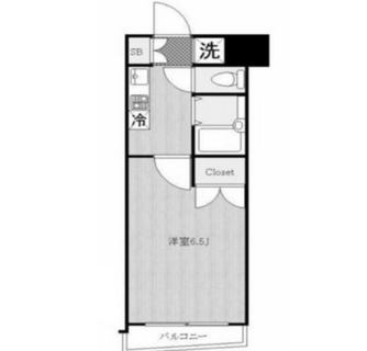 東京都千代田区飯田橋２丁目 賃貸マンション 1K